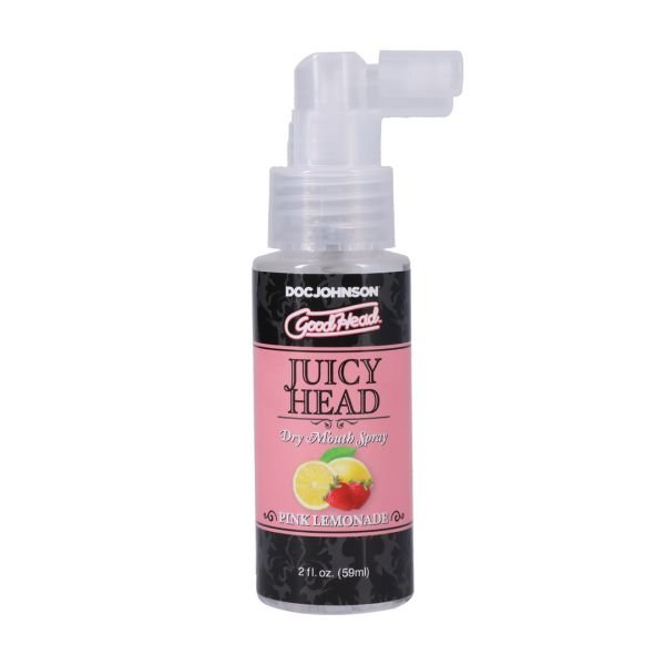 Doc Johnson Juicy Head - Spray para la boca seca - Limonada rosa - 59 ml