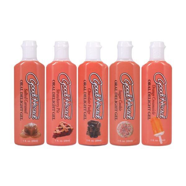 Doc Johnson Oral Delight Gel - Postres - Pack de 5 - 29 ml