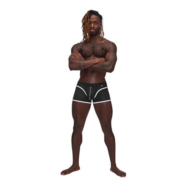 Male Power Sport Mesh Mini Short - L - Negro