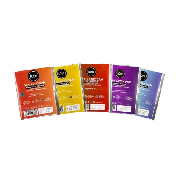 EXS Barrera bucal de látex - Cola - 1 unidad