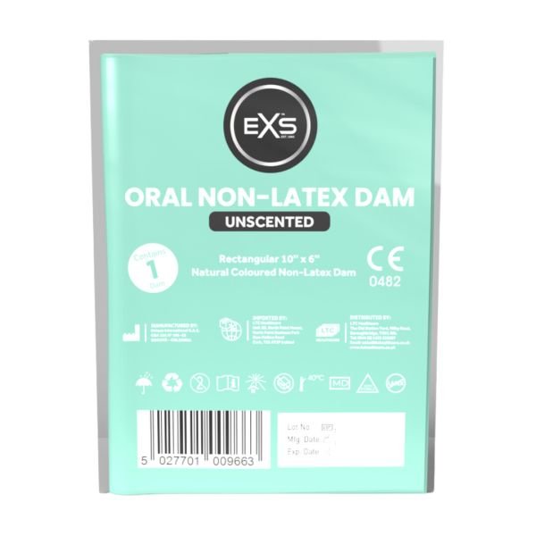 EXS Barrera bucal - Sin látex - 1 unidad