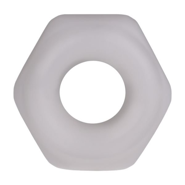 Doc Johnson The Nutt - Cockring de silicona con forma de tornillo