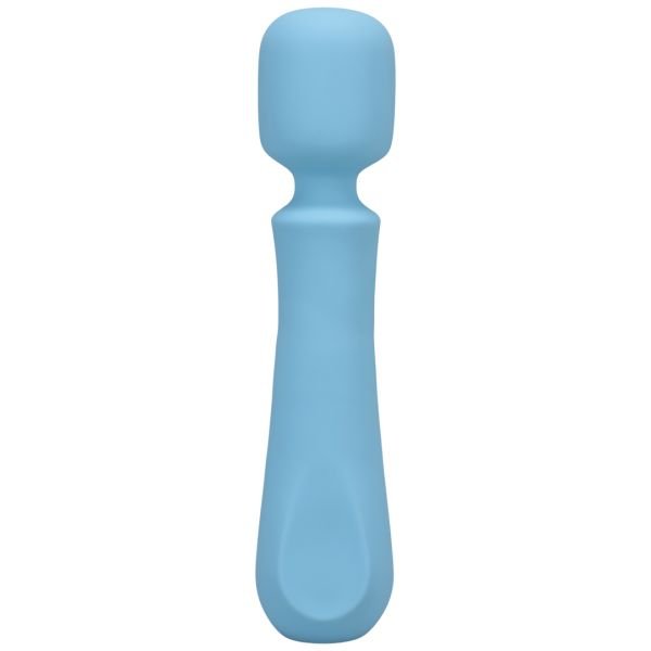 Doc Johnson Euphoria - Varita vibradora de silicona recargable - Azul