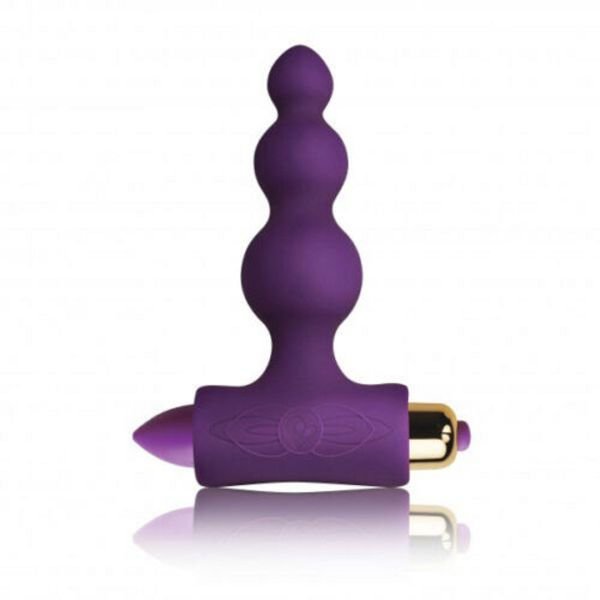 Rocks-Off Petite Sensations - Plug anal vibrador de burbujas - Morado