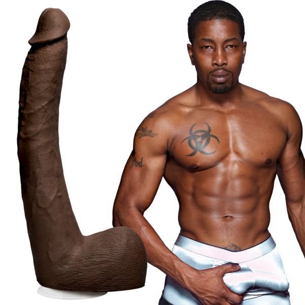 Doc Johnson Isiah Maxwell - Dildo realista ULTRASKYN - 25 cm