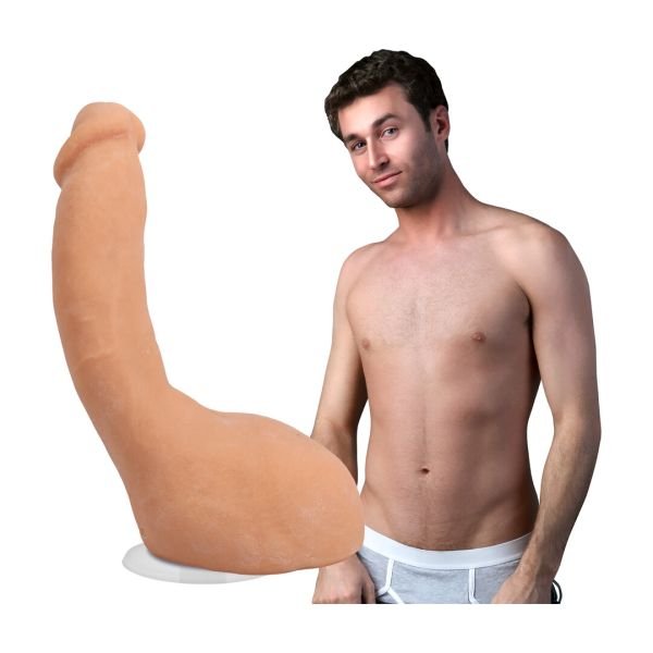 Doc Johnson James Deen - Dildo realista ULTRASKYN - 21 cm - Vainilla