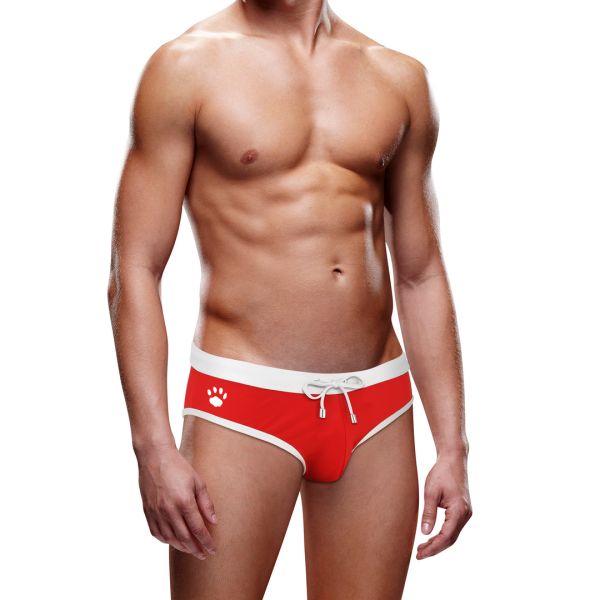 Prowler Slip de Baño - L - Rojo