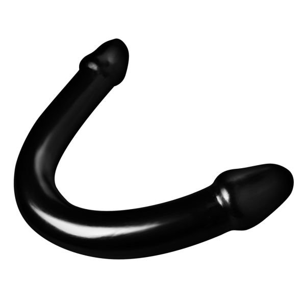XR Brands Dildo doble XXL - Negro