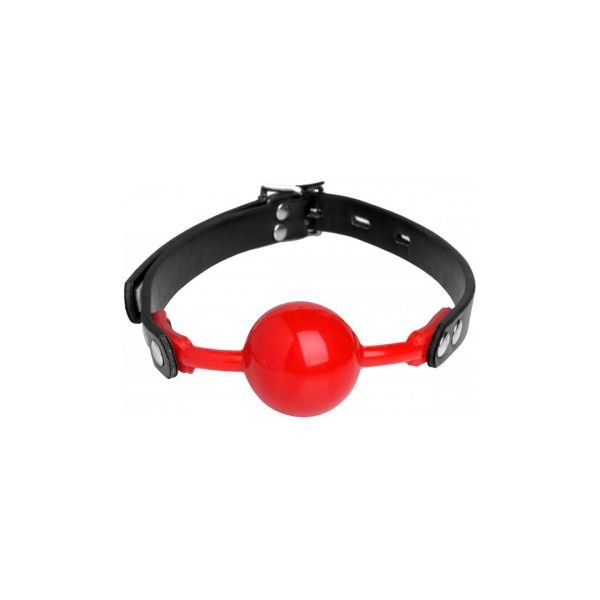 XR Brands The Hush Gag - Mordaza de bola de silicona confort