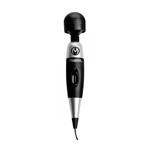 XR Brands Thunderstick 2.0 - Varita de silicona recargable premium ultrapotente