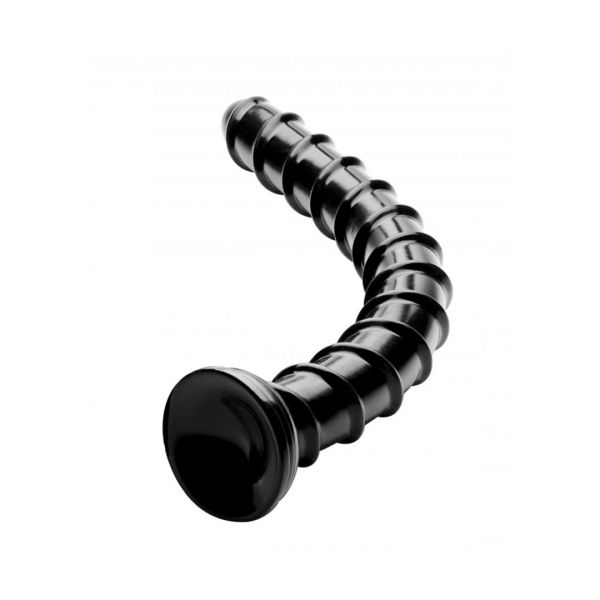 XR Brands Vertebral Snake - 46 cm - Negro