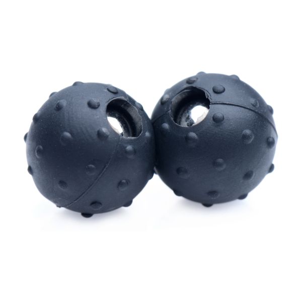 XR Brands Dragon's Orbs - Bolas magnéticas de silicona
