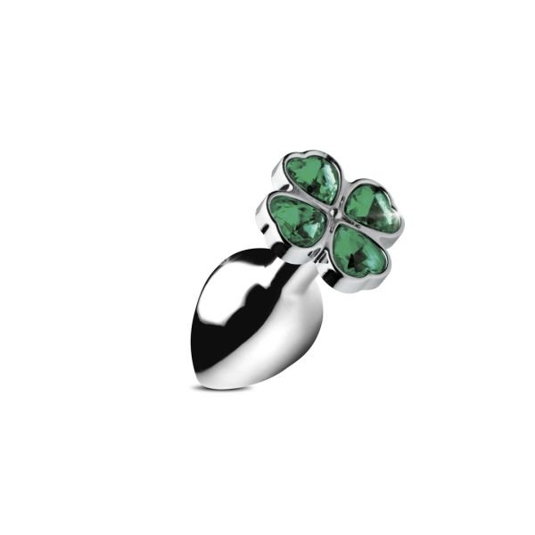 XR Brands Lucky Clover Gem - Plug anal - Grande