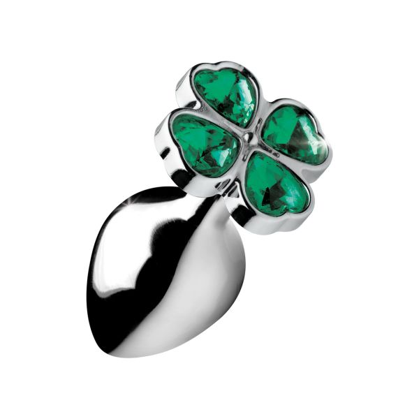 XR Brands Lucky Clover Gem - Plug anal - Mediano