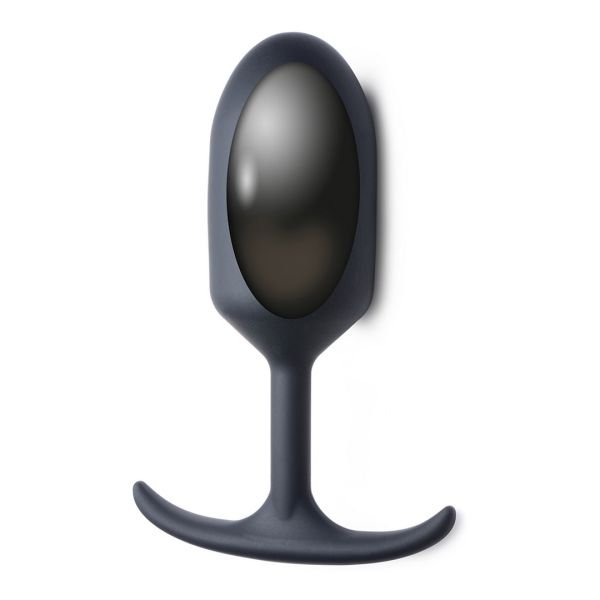 XR Brands Plug anal de silicona premium con peso - Extra Large