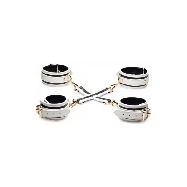 XR Brands Kink in the Dark - Set Hogtie que brilla en la oscuridad