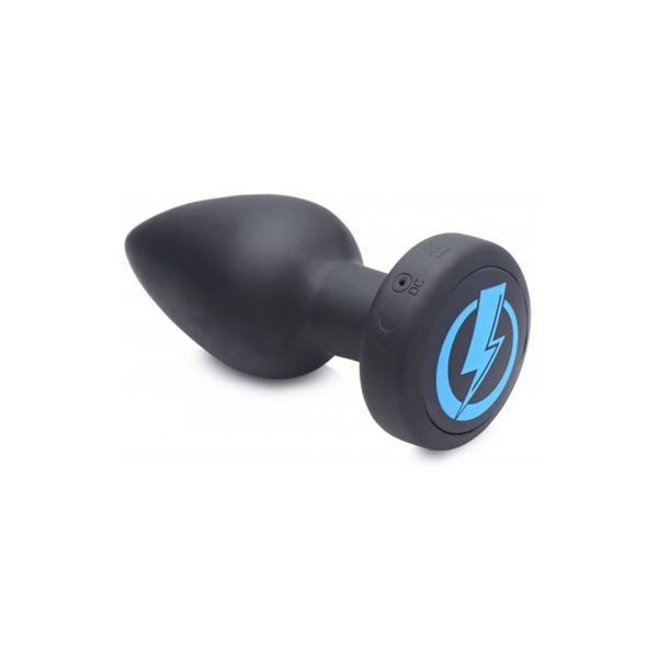 XR Brands E-Stim Pro - Plug anal vibrador de silicona + mando a distancia