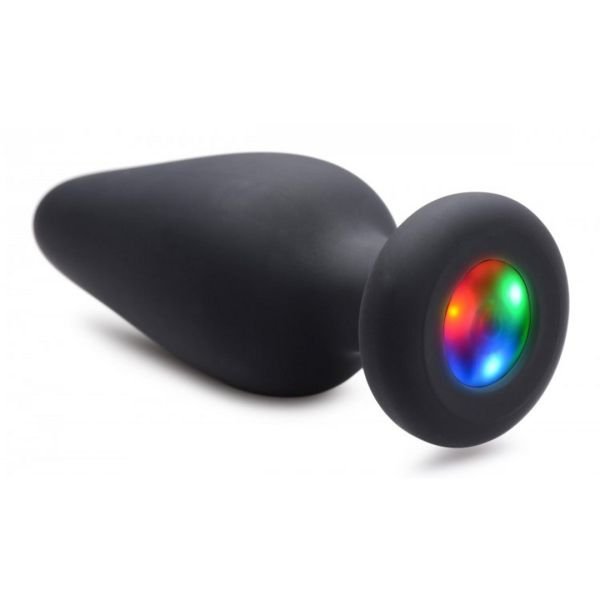 XR Brands Light Up - Plug anal de silicona - Pequeño