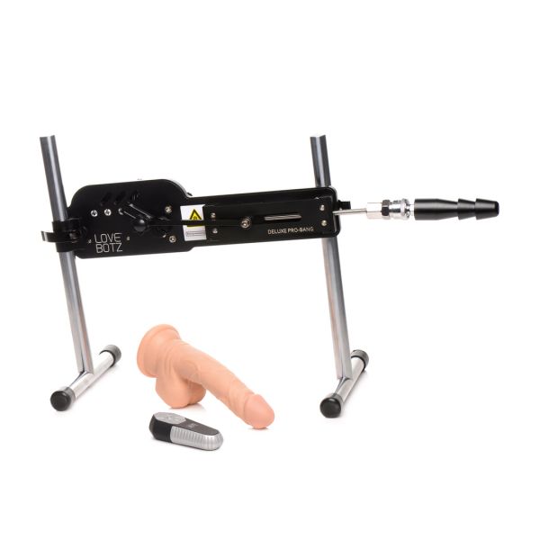 XR Brands Deluxe Pro-Bang - Máquina de Sexo Control Remoto
