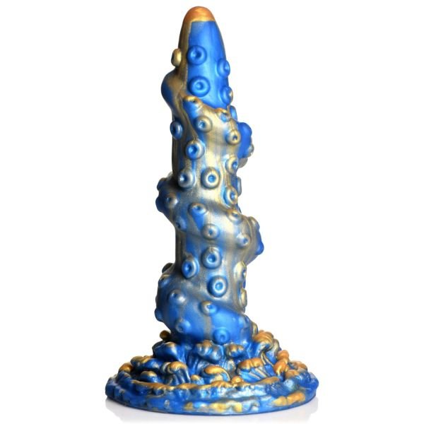 XR Brands Kraken - Dildo de silicona - Azul