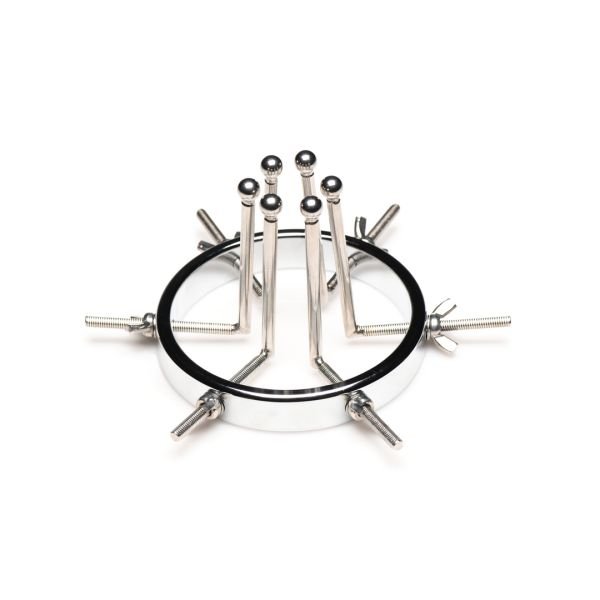 XR Brands Oculus - Dilatador anal de acero inoxidable