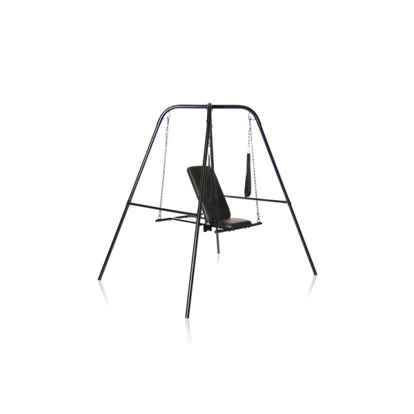 XR Brands Throne - Sling sexual regulable con soporte