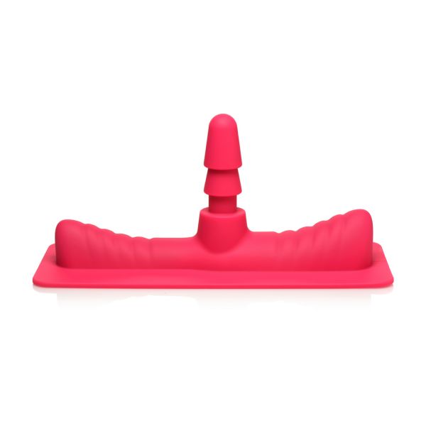 XR Brands Adaptador Saddle con Dildo - Rosa/Flesh
