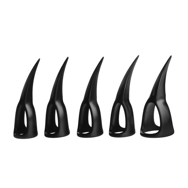 XR Brands Talons - Garras de 10 piezas - Negro