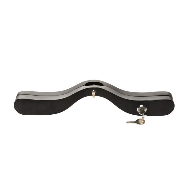 XR Brands Exposed - Humbler de madera para electroestimulación - Negro