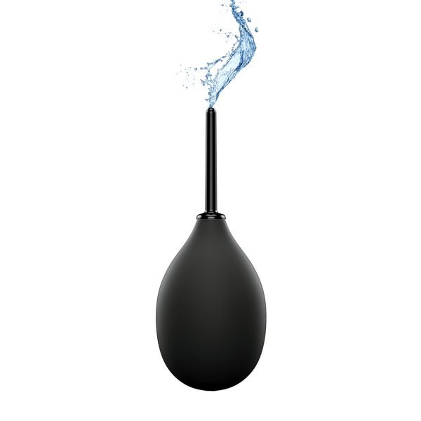 PerfectFitBrand Ergoflo Impulse - Ducha anal - Negro