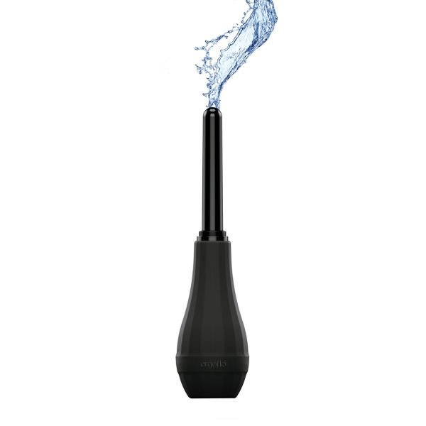PerfectFitBrand Ergoflo Extra - Ducha anal - Negro