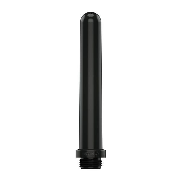 PerfectFitBrand Ergoflo - Punta premium para ducha anal - 13 cm - Negro