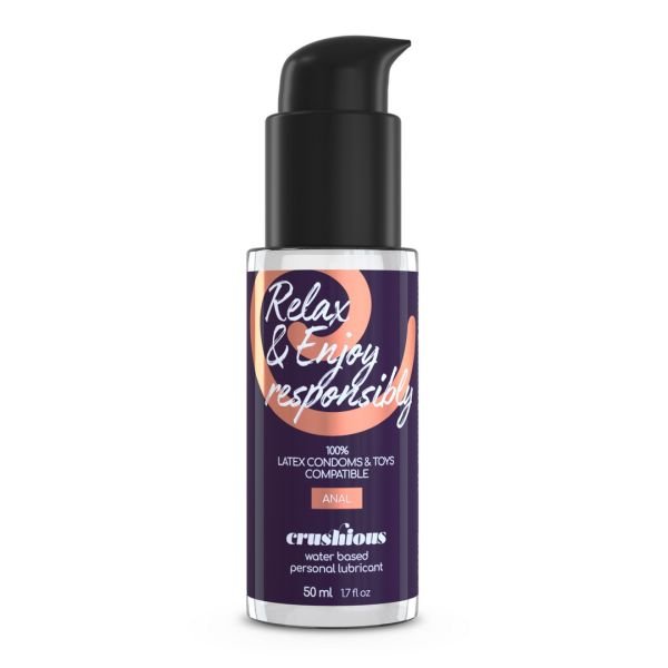 Crushious Lubricante anal base agua - 50 ml