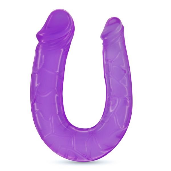 Crushious Double Trouble - Dildo doble - 27 cm - Morado