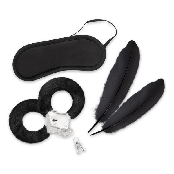 Crushious Lover's Dream - Kit de bondage de 4 piezas para principiantes - Negro