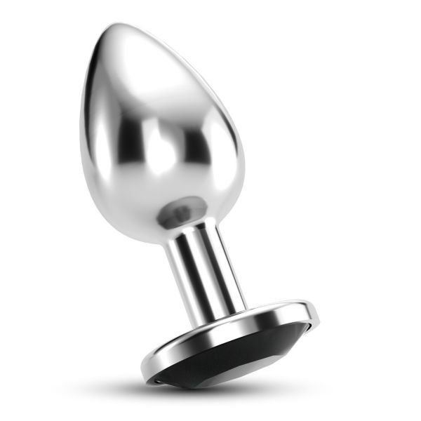 Crushious Bijou - Plug anal con joya - Medium - Negro
