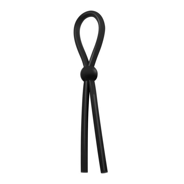 Crushious Billy the Ring - Cockring de silicona ajustable - Negro