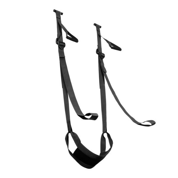 Crushious Columpio sexual de puerta Deluxe - Negro