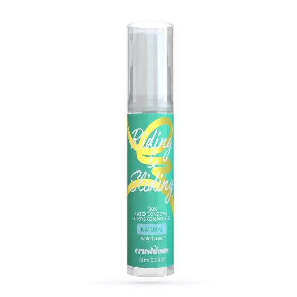 Crushious Riding and Sliding - Lubricante base agua - 10 ml