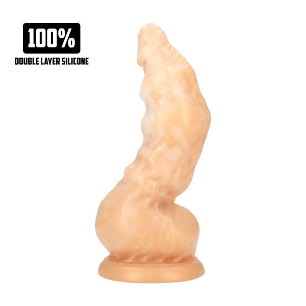 Fiction Cocks Golden Alien Invader - Dildo de silicona - Dorado