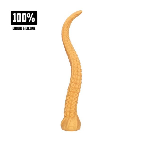 Fiction Cocks Tentacle Tyrant - Serpiente anal - 55 cm - Dorado