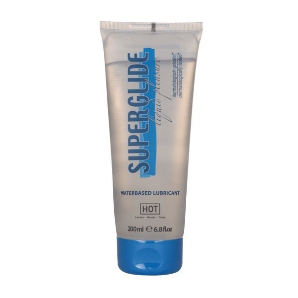 HOT Superglide Liquid Pleasure - Lubricante base agua - 200 ml