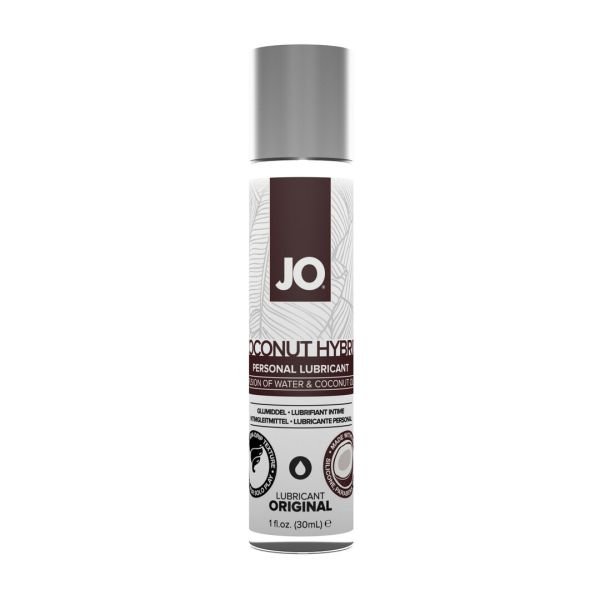 JO Coconut Hybrid - Lubricante base agua con aceite de coco - 30 ml