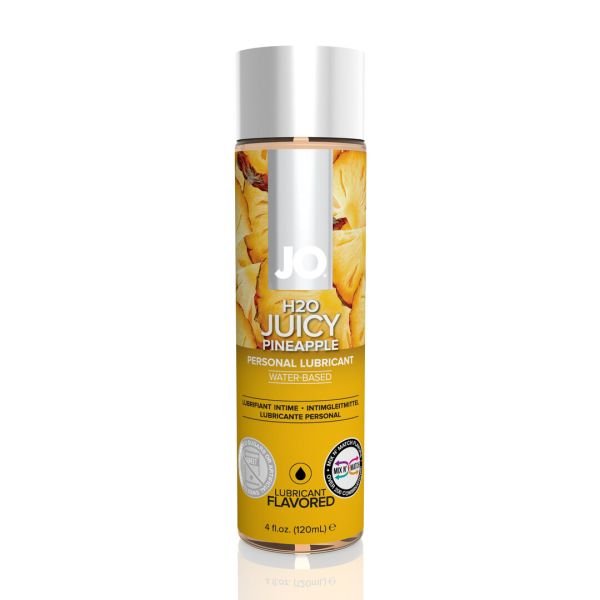 JO H2O - Juicy Pineapple - Lubricante base agua - 120 ml