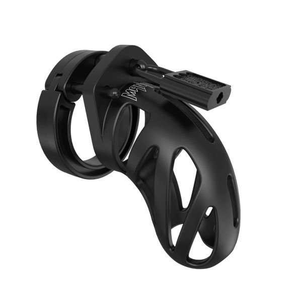 ManCage Model 24 - Jaula de castidad - 9 cm - Negro