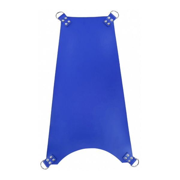 Mr. Sling Sling de cuero ajustado con 4 puntos - Azul