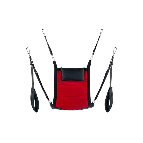 Mr. Sling Sling rectangular de lona con 4 puntos - Rojo