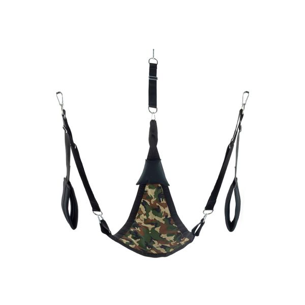Mr. Sling Sling de lona triangular con 3 o 4 puntos - Camuflaje