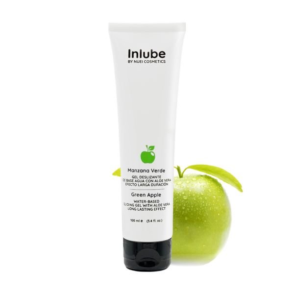 Nuei Gel deslizante base agua - Manzana verde - 100 ml