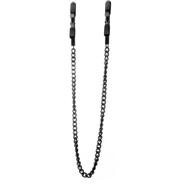 Ouch! Pinzas para pezones ajustables - Negro
